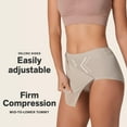 thumbnail image 2 of Leonisa Postpartum Tummy Control Belly Band Underwear Postpartum Panties Beige, 2 of 8