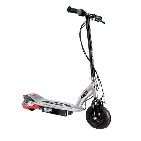 Razor E125 Motorized 24 Volt Rechargeable Battery Kids Electric Scooter, Black