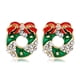 thumbnail image 1 of Xihbxyly Pendientes de Metal Estilo Navideño: Decora Una Navidad Diferente, 1 of 2