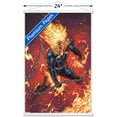 thumbnail image 3 of Marvel Ghost Rider - Flaming Chain Wall Poster with Magnetic Frame, 22.375" x 34", 3 of 5