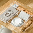 thumbnail image 4 of Boîte de Rangement Durable avec Plus de Compartiments, Organisateur de Tiroir Transparent pour Chambre, 4 of 7