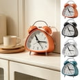 thumbnail image 7 of Vintage Alarm Clock,Alarm Clocks for Heavy Sleepers,Silent Metal Twin Bell Alarm Clock, Retro Alarm Clocks Bedside with Night Light Function, 7 of 7