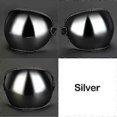 thumbnail image 1 of Universal Motorcycle Helmet Bubble Shield Visor Lens Sunglasses Goggles Accessories Fit All Vintage Retro Open Face Half Helmets, 1 of 5