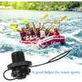 thumbnail image 2 of Valves for inflatable boat, Mmgoqqt, set of 6 pieces, black, 2 of 5