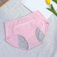 thumbnail image 2 of High Waist Leak Proof Panties For Women Comfortable Menstrual Underwear With Front Pocket Absorbent Monthly Flow, 2 of 3