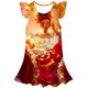 thumbnail image 1 of 2023 año Magic full house prince dibujos animados 3D estampado niños niña vestido lindo fiesta de cumpleaños princesa vestido apto para niñas tamaño 2-10Y4T Gao Jinjia LED, 1 of 2