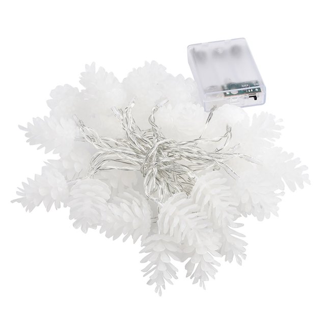 Christmas Tree Decor Pinecone Decorative Lamp Led Lamp String Courtyard Balcony String Lamp Christmas Gifts for Grandkids