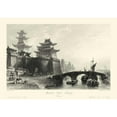 thumbnail image 2 of Allom, T. 18x14 Gold Ornate Wood Framed with Double Matting Museum Art Print Titled - Scenes in China IX, 2 of 4