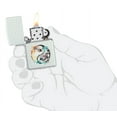 thumbnail image 5 of Zippo Floral Yin and Yang Design Glacier Pocket Lighter, 5 of 6
