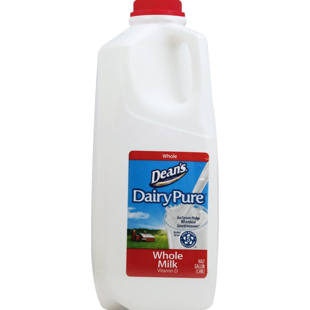 Dairy Pure, Whole Milk, Half Gallon