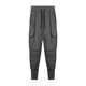 thumbnail image 3 of Pantalones largos para hombre, de color liso, elásticos, ajustados al tobillo, informales, deportivos, transpirables, para hombre, 3 of 3
