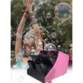 thumbnail image 3 of Mulaxen Remote Control Bubble Machine,Bubble Machine ,Bubbles Per Minute Bubble Maker for Toddlers Kids, Portable Plug-in Bubble Blower for Party Wedding Camping-Professional Automatic Bubble Machine, 3 of 5