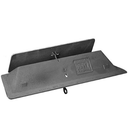 - Vestal 36 Poker Control Fireplace Damper 6 in H, Cast Iron, Black
