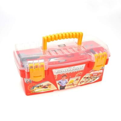 26-Piece Tool Box Playset for Kids - Fun Pretend Play Tool Kit and Accessories