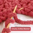 thumbnail image 4 of Chunky Yarn for Crocheting 1/2/4 Pack, Fluffy Jumbo Chenille Yarn, Super Soft Plush Yarn for Hand Woven DIY Crafts, Giant Thick Fuzzy Yarn for Hand Knitting (27 yds,8 oz Each Skein), 4 of 7