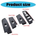 thumbnail image 3 of BIBABLYKE Easy Installation Window Glass Lift Button Cover Trim Door Armrest Panel for HRV Vezel 2021-2022 Left Hand Drive Models, 3 of 7