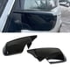 thumbnail image 5 of Tapas De Espejo Lateral, Cubiertas De Espejo De Puerta Estilo Cuerno Resistentes A La Intemperie Diseño Fresco Antiarañazos Para 3 Series E46 Hatchback 2001-2005 ANGGREK AA1614, 5 of 8