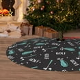 thumbnail image 5 of KLL 36" Christmas Tree Skirt Golf Bags And Balls Xmas Tree Skirts Mat for New Year Xmas Holiday Party Indoor Outdoor Home Decoration, 5 of 5