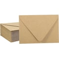 thumbnail image 3 of 10 Envelopes, Brown A4 Invitation Envelope (Double Tape) for Baby Shower, Birthday Party, Wedding, Graduation Ceremony, Postcard and Greeting Card, 3 of 5