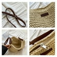 thumbnail image 5 of Summer Straw Crossbody Bag Women Beach Woven Shoulder Handbag Purse, 5 of 11