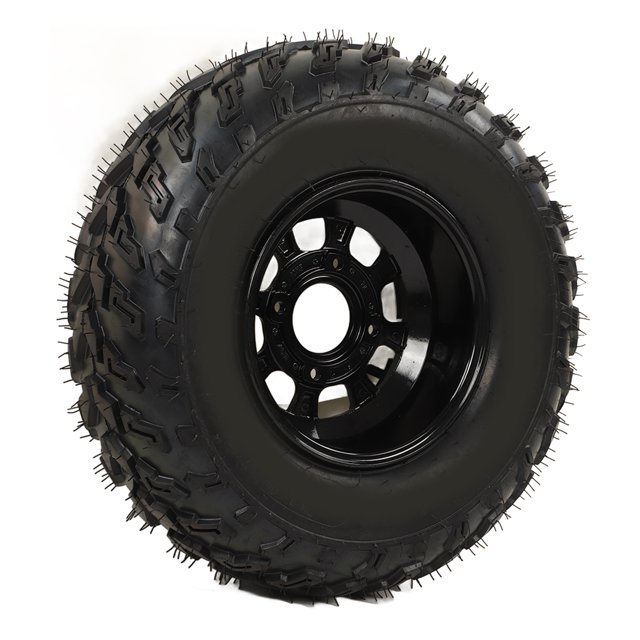 Roues de Pneu de Quad, Pneu Précis Résistant à l'Usure Pneu de Véhicule Anti-Âge Haute Résistance pour Tondeuse à Gazon