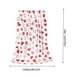 thumbnail image 3 of Manta Romántica de Franela Roja para San Valentín | Manta Cálida para Cama y Sofá | Suave y Cómoda | Blanca | 100X130Cm | Regalo Ideal para Enamorados, 3 of 6