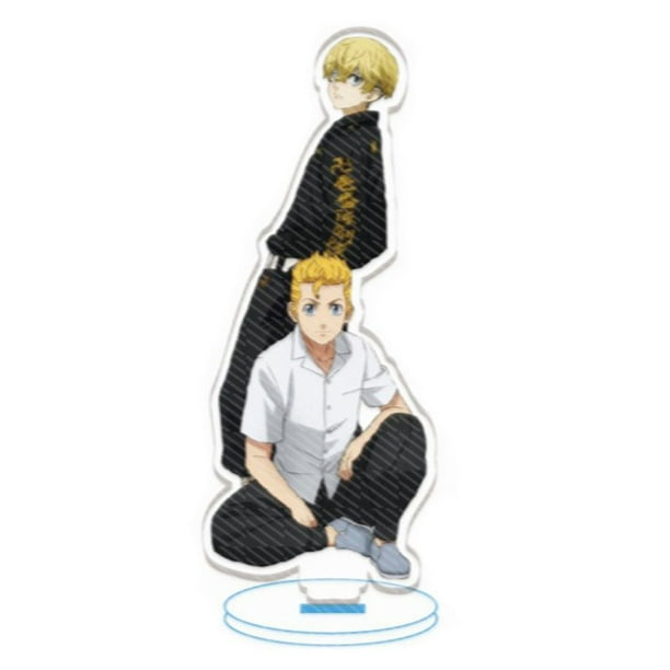 SHIYAO Tokyo Revengers Acrylic Stand, Anime Acrylic Standing Figure,  Double-Sided Stand Miniature Action Sign, Desk Home Collection  Decoration(Style2) 