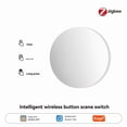 thumbnail image 1 of Tuya ZigBee Button Smart Scene Switch Wireless Scene Button Controller Remote Control Work with Smart Life App Scenarios, 1 of 8