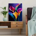 thumbnail image 5 of Abstract Organic Shapes Textured Canvas Wall Art Print for Living Room Bedroom Office Kitchen Hallway Decor, 5 of 8