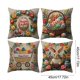 thumbnail image 3 of CaiYueKe 4 Pcs Easter Throw Pillow Covers Decorative Cushion Sofa Couch Home Decor Spring Holiday Accents Living Room Bedroom Farmhouse Decorations Soft Geometric Pattern, 3 of 6