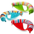 thumbnail image 2 of Sloosh 3 Packs Silla inflable de fideos flotantes para alberca, Stripes Inflable Pool Nood SLOOSH Sloosh, 2 of 2