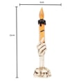 thumbnail image 3 of Llama De Halloween, Candelabro Brillante Para Interiores, Suministros Para Fiestas, Centro De Mesa De Ambiente, Decoración En Forma De Esqueleto, Accesorio Para El Hogar Sweethay HA042748-02, 3 of 6
