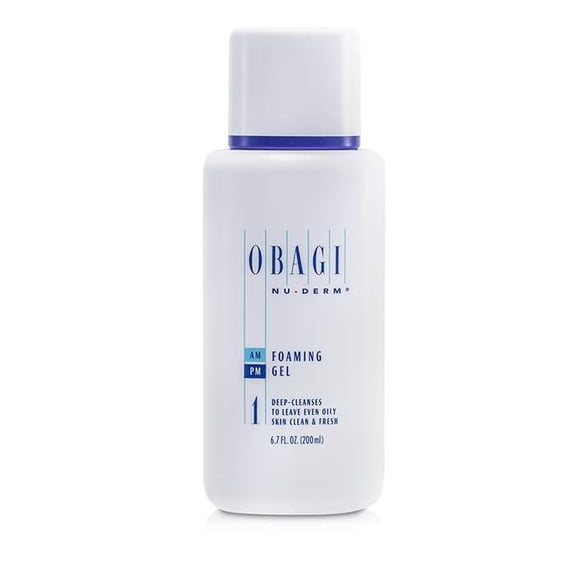 Obagi Nu Derm Foaming Gel Facial Cleanser, 6.7 Oz
