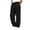 Black, variant on RYRJJ Boys Girsl Cargo Sweatpants Kids Drawstring Elastic Waist Wide Leg Baggy Sweat Pants Casual Soft Joggers with Pockets for Teen 4-15Y