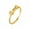Gold, variant on Bow Rings Infinity Rings for Women Gold Plated Fine Bow Eternal Wedding Ring Jewelry Ribbon Ring - Valentines Day Bow Ring Anniversary Gift for Her