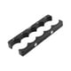 thumbnail image 5 of 2 abrazaderas de reparación para tornillo de banco de bicicleta, insertos de tornillo de banco de mesa, herramientas de reparación de bujes y sujetadores Estilo H, 5 of 9