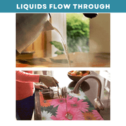Flow-Through Adjustable Decorative Sink Cover 20 x 30 Sunshine Stream