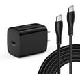 TRAHOO25W Motorola Fast Charger Cable USB C Android Charger Block for