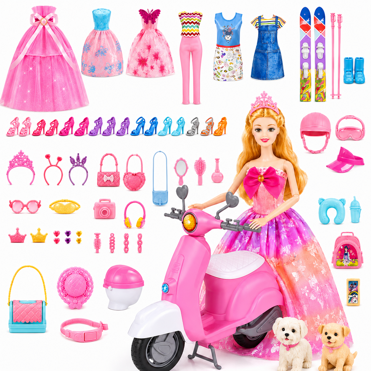 Lalaloopsy Princess Jewel Sparkles Doll Set, 13