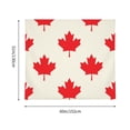 thumbnail image 3 of Yiaed Happy Canada Day Print Tapestry for Bedroom,Tapestry Wall Tapestries, Tapestry Aesthetic for Living Room Dorm Room 51" X 60", 3 of 6