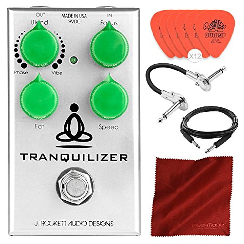 J. Rockett Audio Designs Tour Series Tranquilizer Vibe and Phase Guitar Effects Pedal