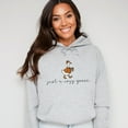 thumbnail image 4 of Just A Cozy Goose Plaid - Women's Graphic Hoodie, 4 of 9