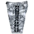 thumbnail image 2 of Ecko Unltd Men's Hawaiian Floral Camo Activewear Sweat Shorts (Small, White/Grey Camo), 2 of 4