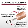 thumbnail image 3 of Alarma personal SABRE 2 en 1 con luz LED de 130 dB, 3 of 9