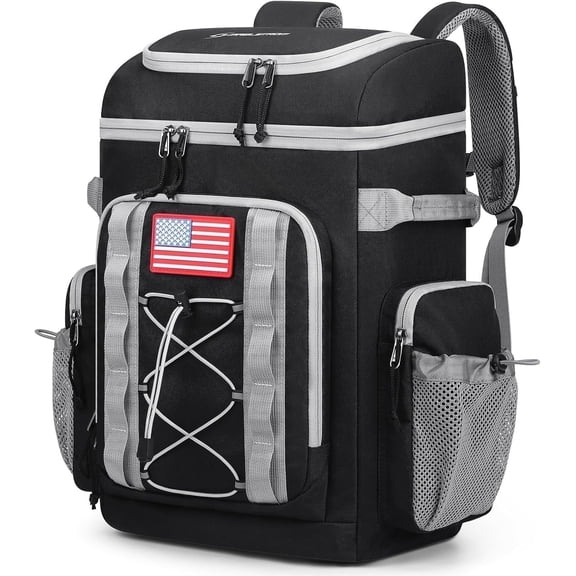 Maelstrom Backpack Cooler,Soft Lightweight Leakproof Cooler Backpack,35/50 Can Insulated Cooler Bag
