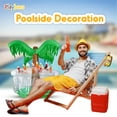 thumbnail image 5 of Inflatable Palm Tree Cooler 28" - Blow Up Palm Tree Party Cooler, Luau Hawaiian Tropical Beach Theme, Summer Swimming Pool Party Decorations - Outdoor Party Supplies - Kids Adults Birthday, 5 of 9