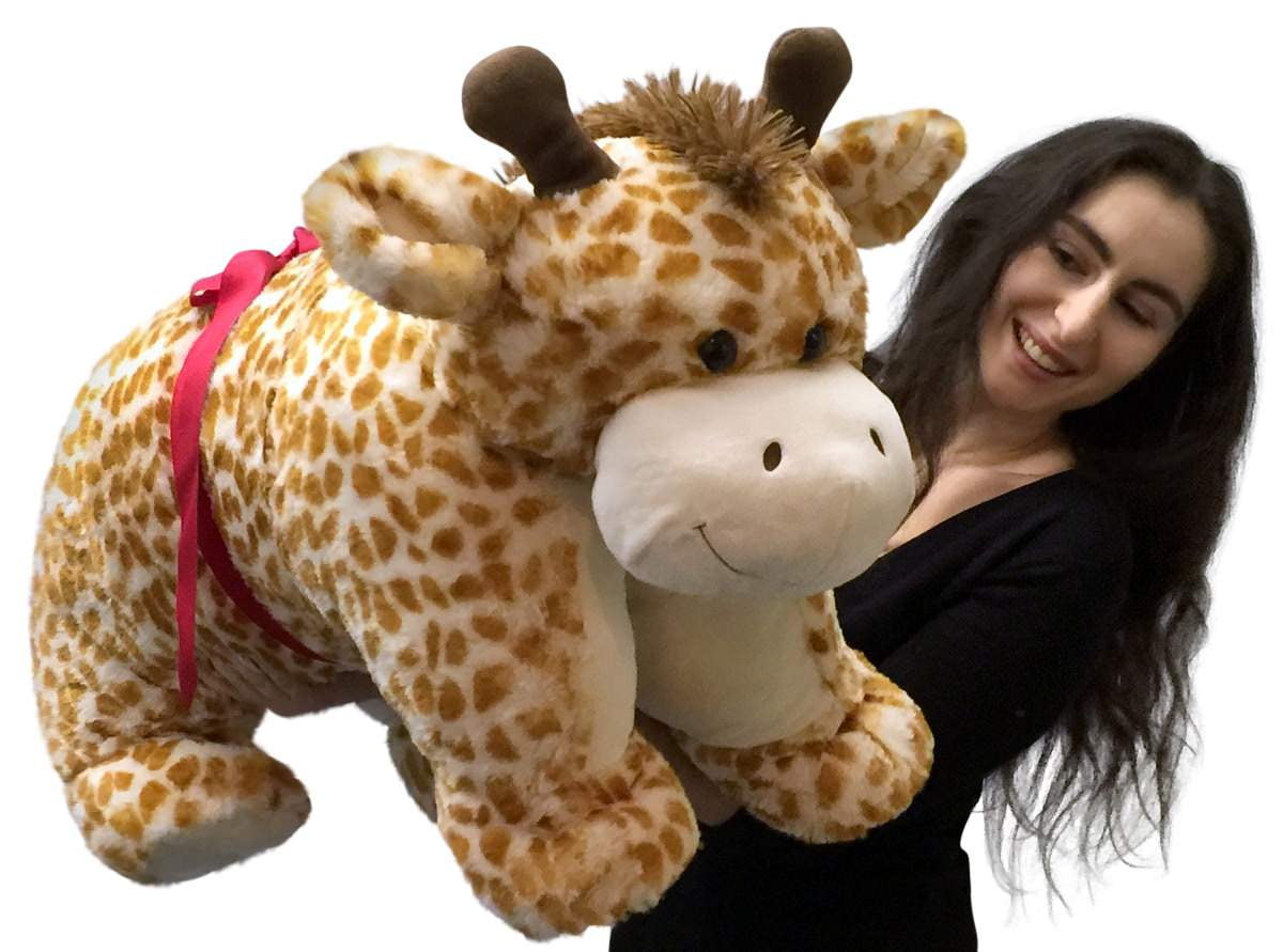 big giraffe teddy bear