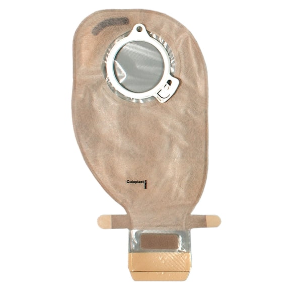 Assura EasiClose Drainable 11.5"L 2pc System Ostomy Pouch 60 mm Flange 13976, 10 Ct