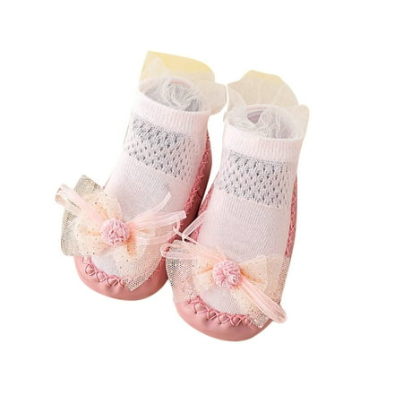 

Larisalt Shoes Unisex-Child Soft Motion Aurora Athletic Sneaker Pink