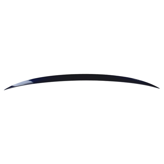 Ikon Motorsports Compatible with 11-16 5-Series F10 Sedan Performance Trunk Spoiler Paint A89 Imperial Blue Metallic
